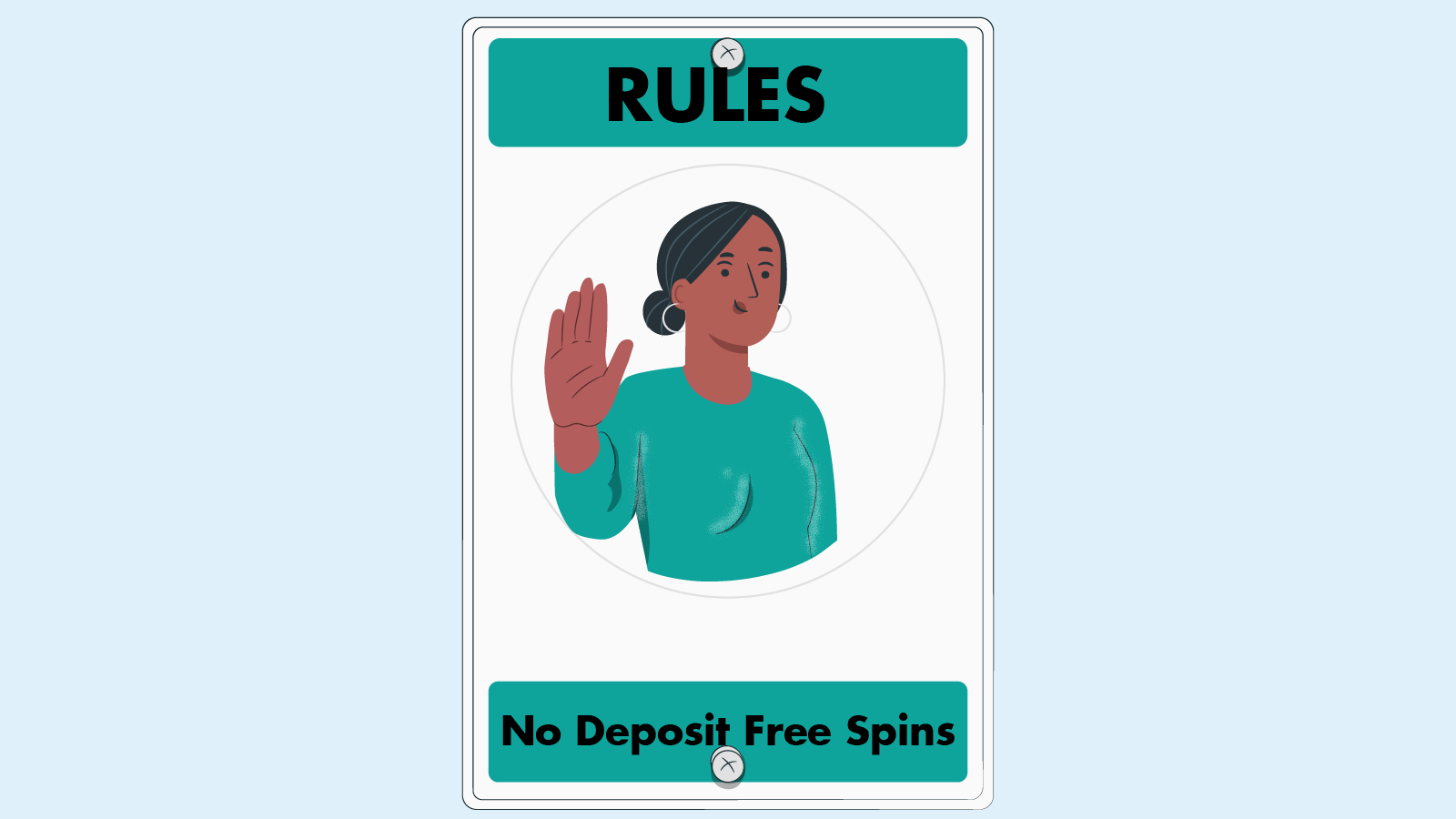 What are the rules of no deposit free spins