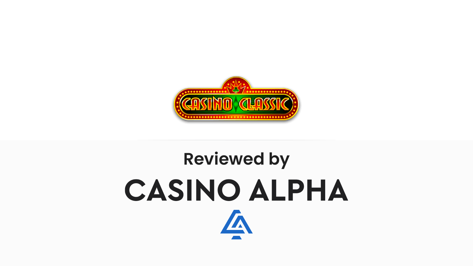 Casino Classic Review & Bonus List