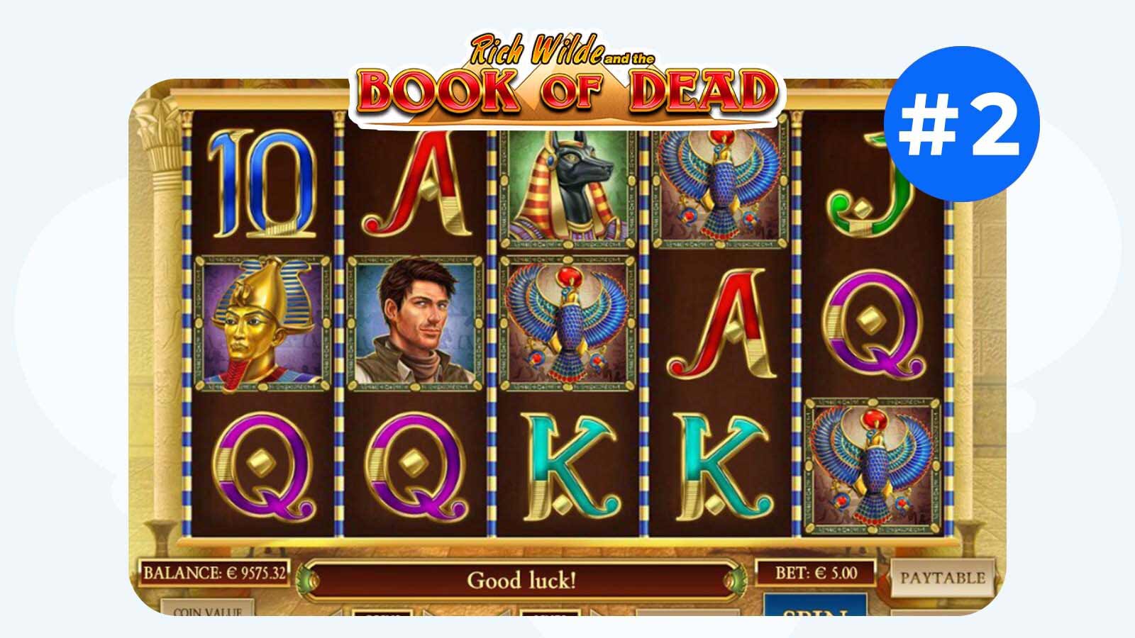 Book of Dead: Why It’s the 2nd Best Online Pokie