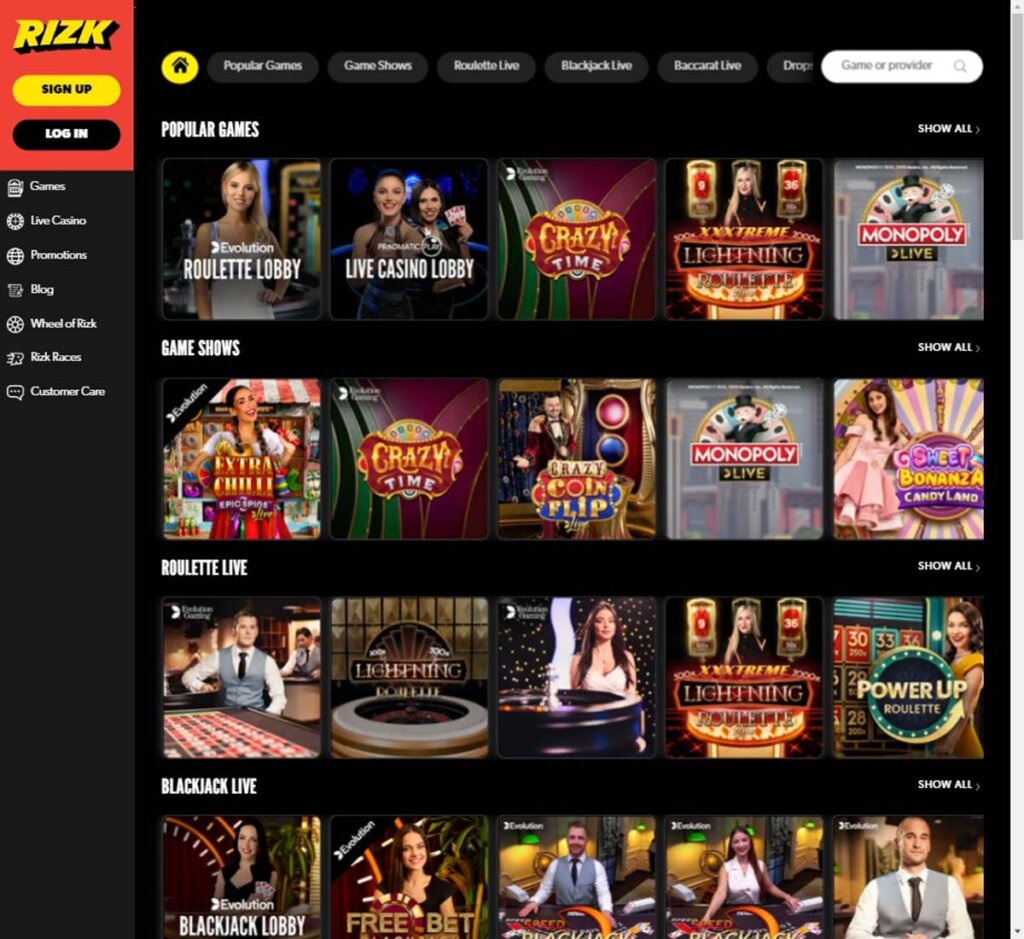 Rizk-casino-desktop-preview-live-casino