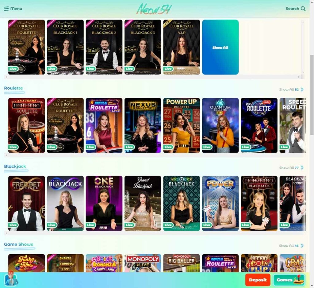neon54-Casino-desktop-preview-live-casino