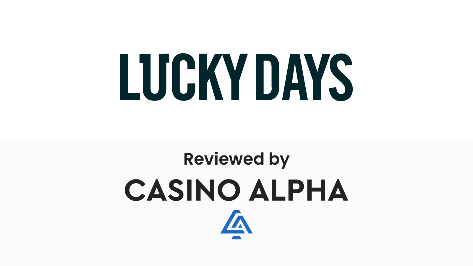 LuckyDays Casino Review & Bonus codes