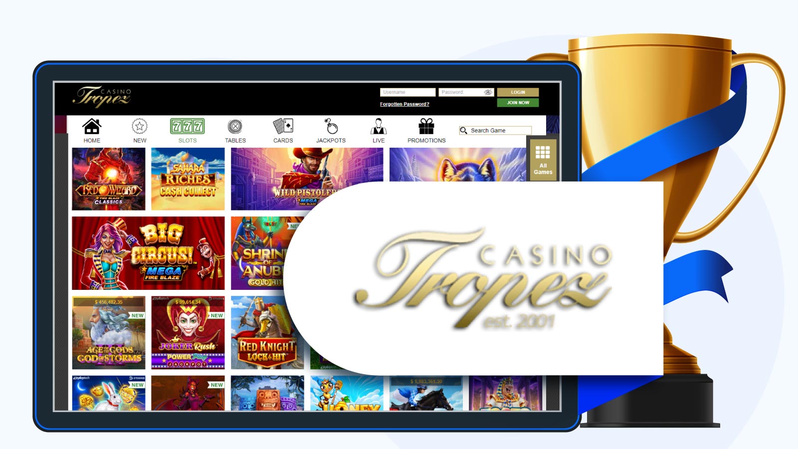 Casino Tropez - Best $10 No Deposit Casino Best $10 No Deposit Casino