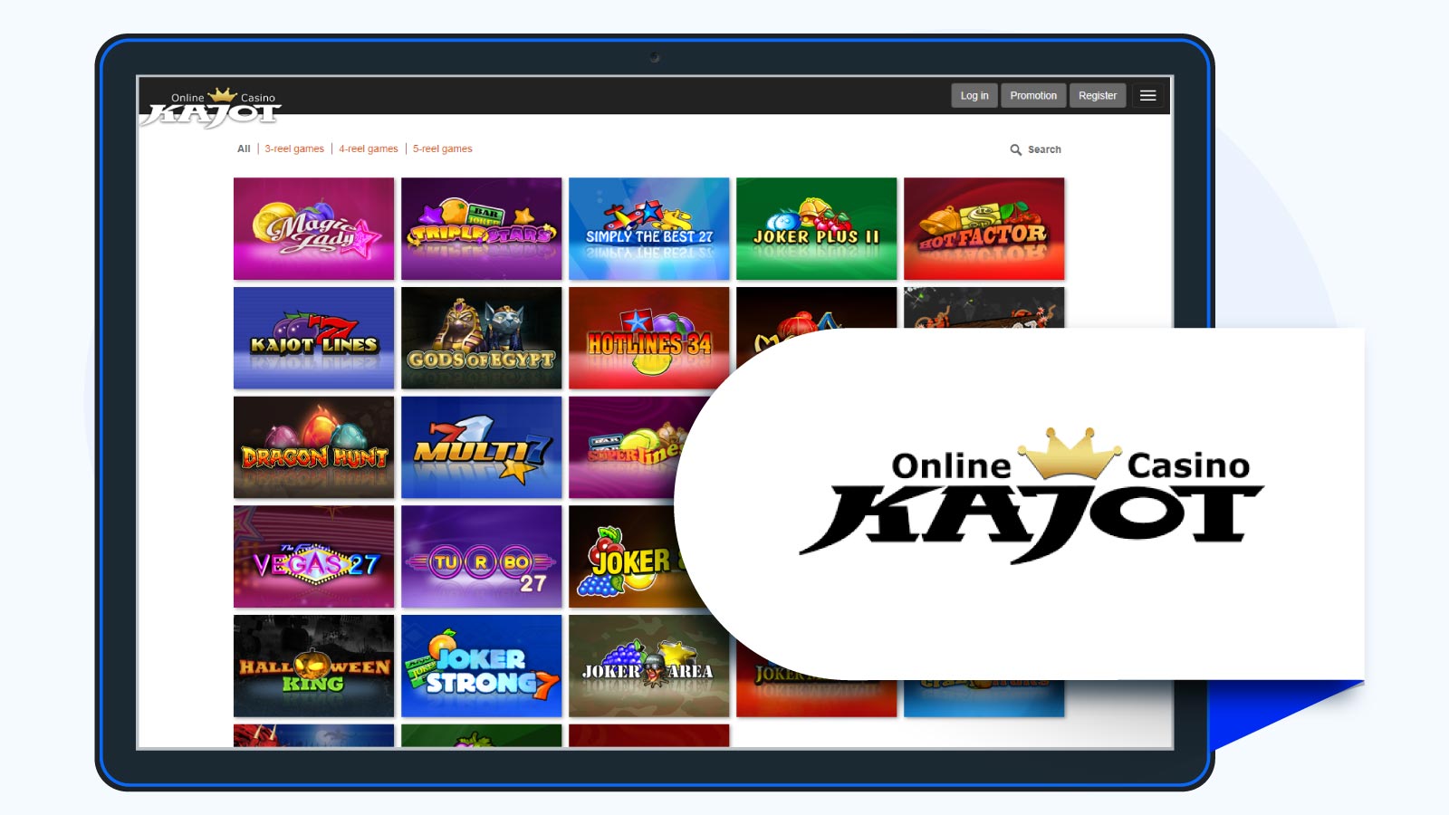 Kajot Casino - $5 no deposit casino review