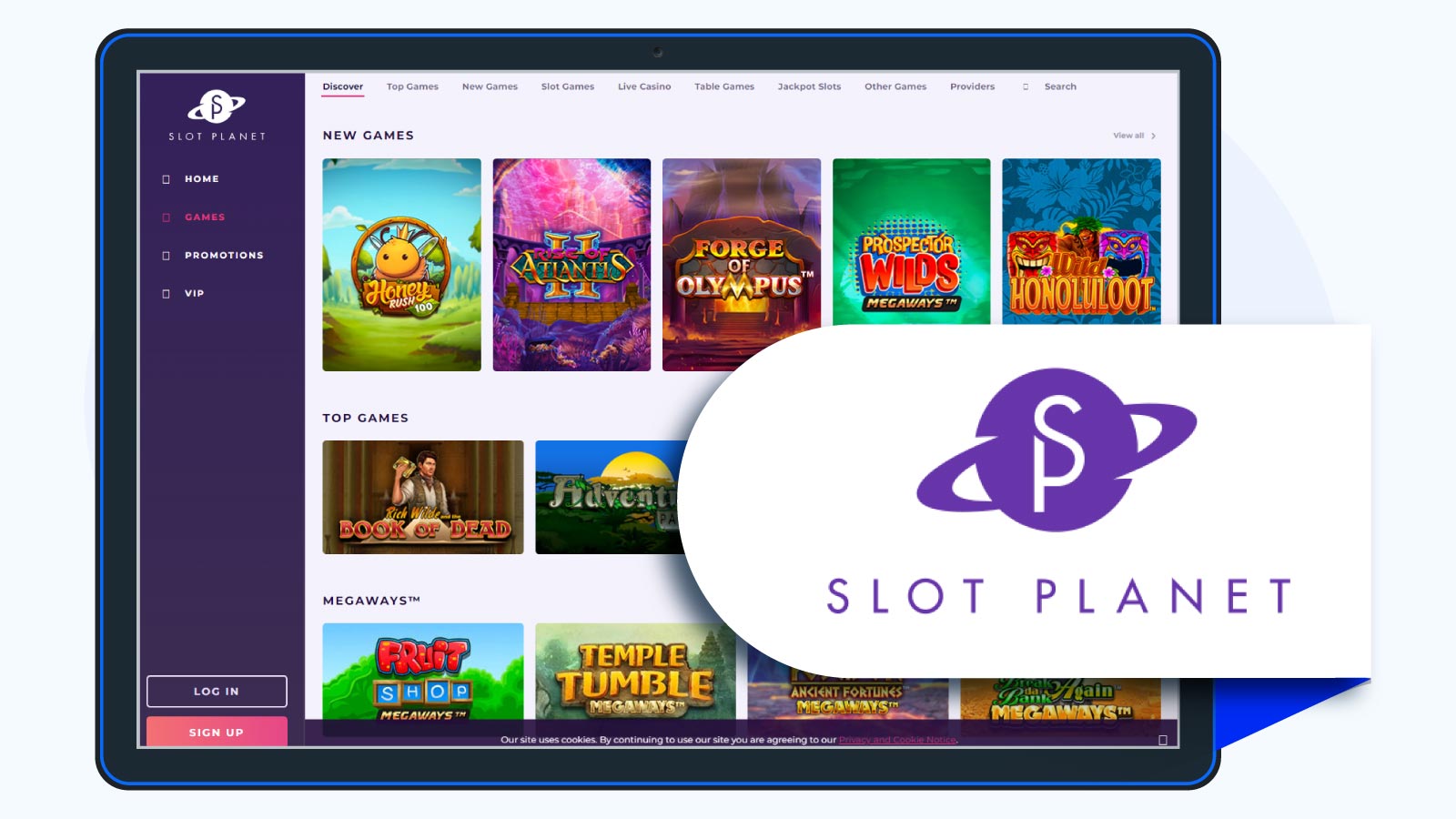 Slot Planet Casino - $5 no deposit casino review