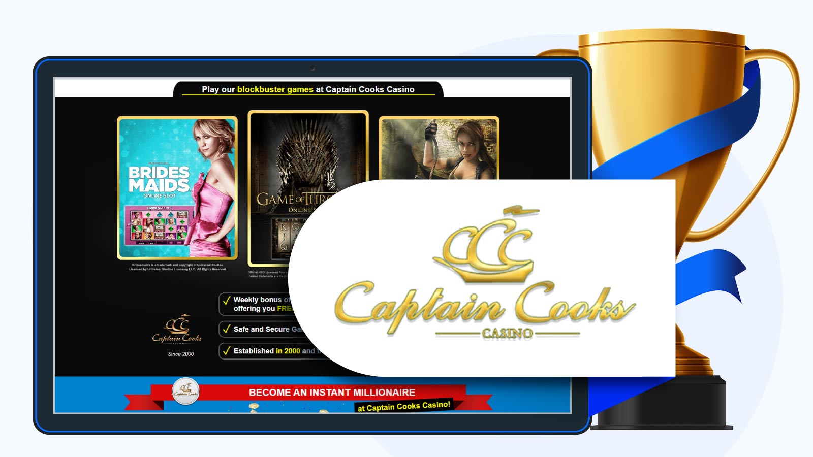 Captain Cooks Casino Best Casino Rewards Site Overall