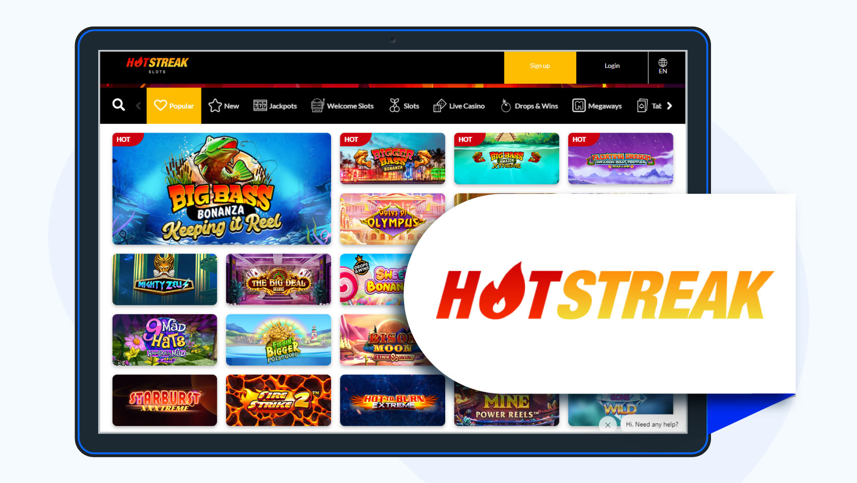 HotStreak Casino Best Licensed NetEnt Casino