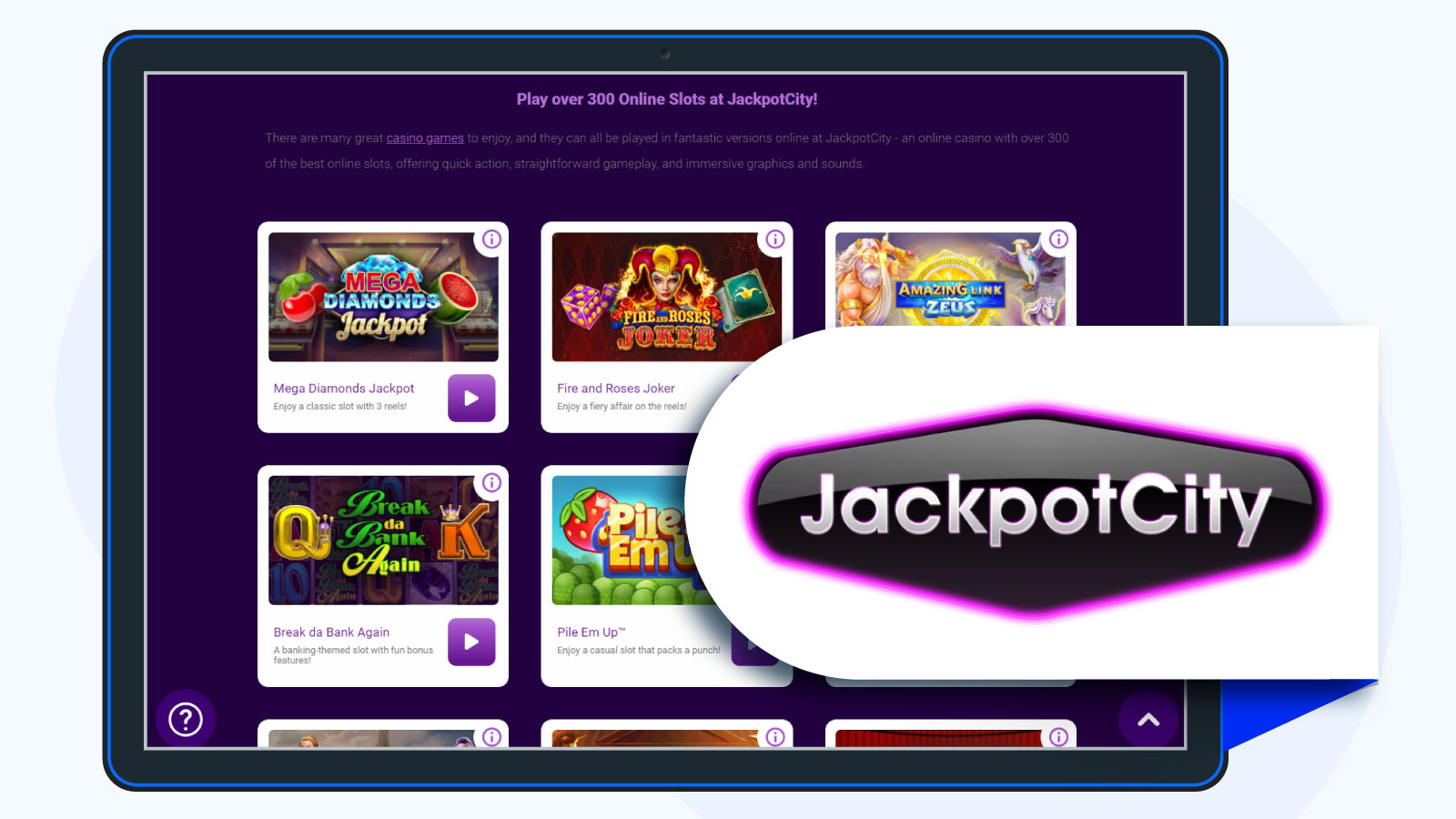 JackpotCity Casino Best NetEnt Casino for Bonuses
