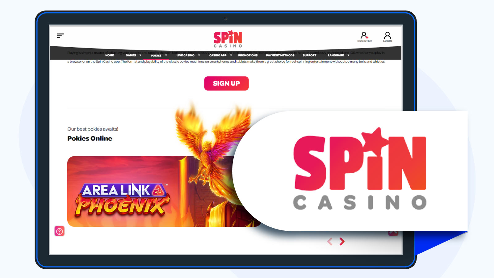 Spin Casino Best $1 Deposit NetEnt Casino
