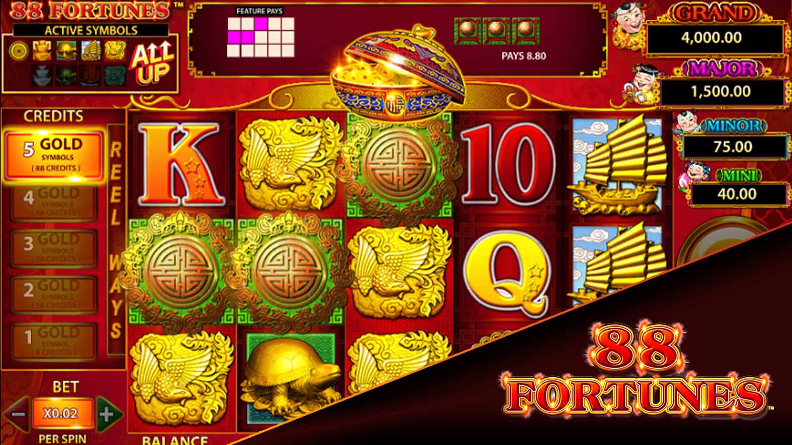 88 Fortunes The Best Online Pokies You Can Find in Land-Based Casinos
