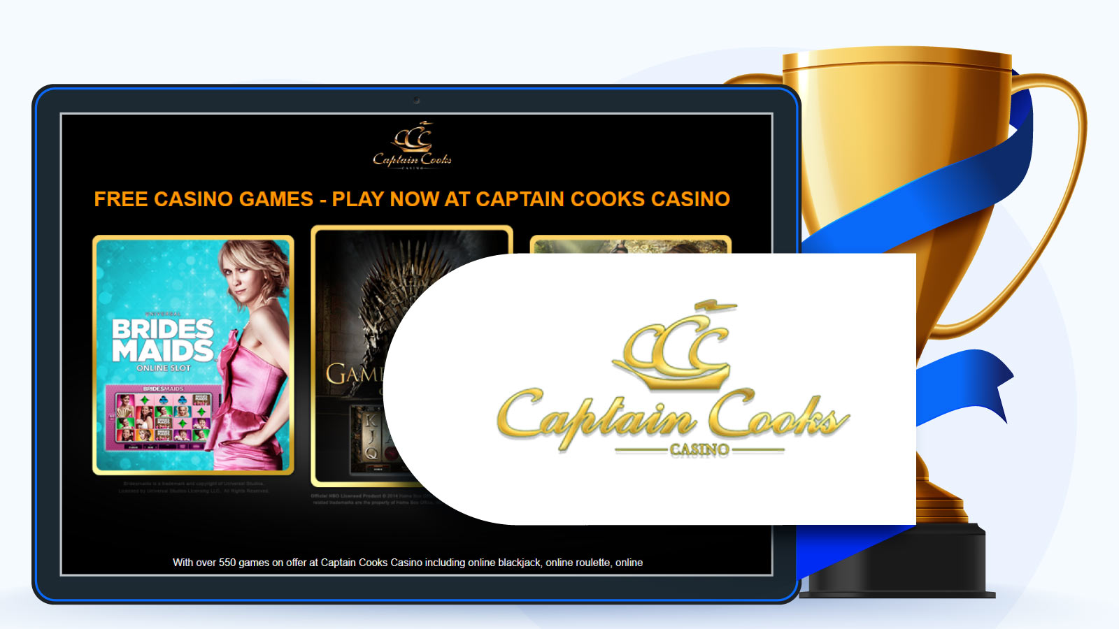 Captain Cooks Casino Best online 5 deposit casino site