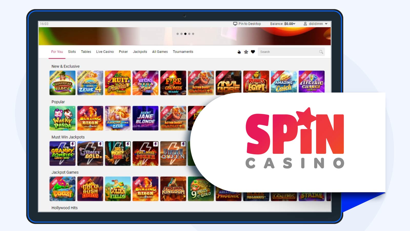 Spin-Casino---Unlimited-Monthly-Payouts