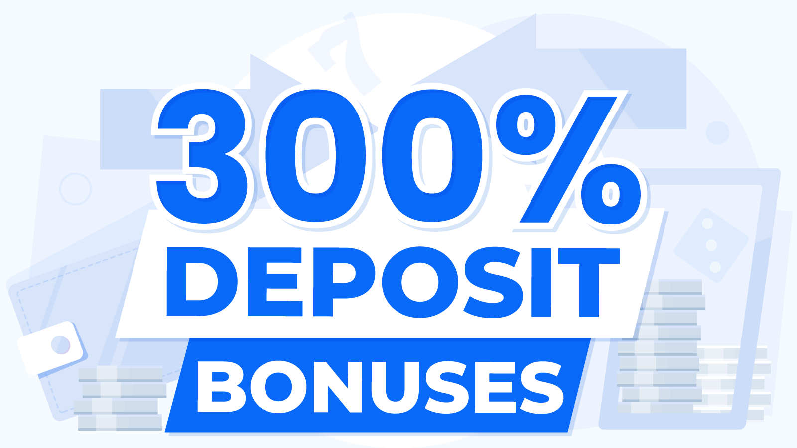 Top 300% Casino Bonuses Available for December 2023