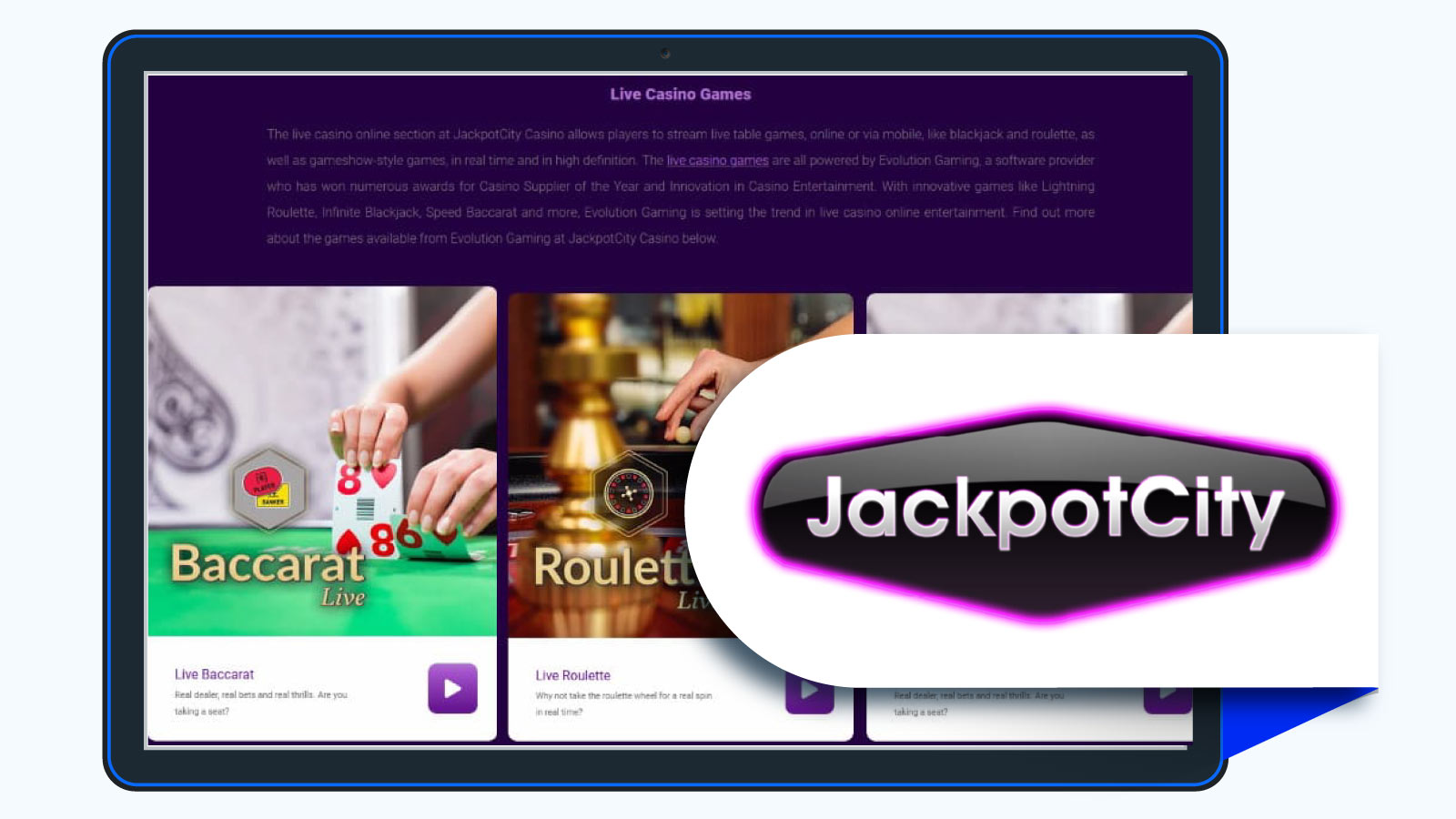 JackpotCity Casino Best Payment Variety for Online Baccarat Casino in New Zealand