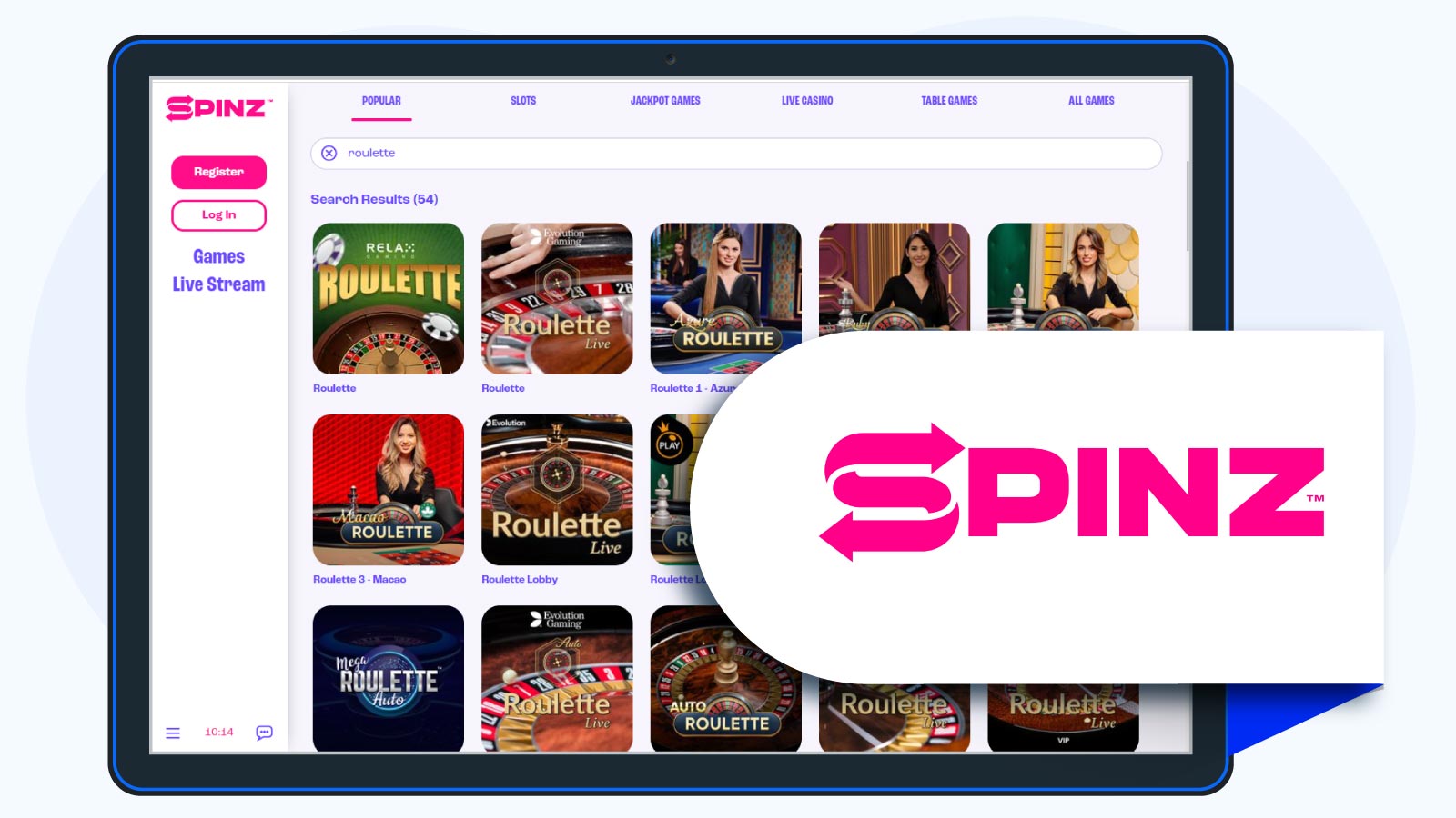 Spinz Casino Audience Favourite for Best Online Roulette Sites