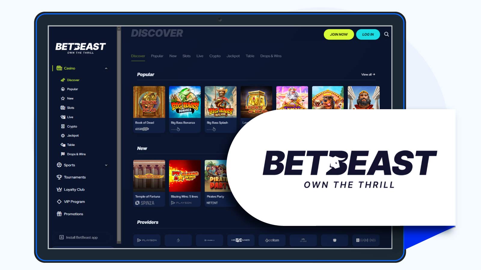 Editor’s Choice for No Deposit Bonuses $20 as 20 Spins at Bet Beast Casino