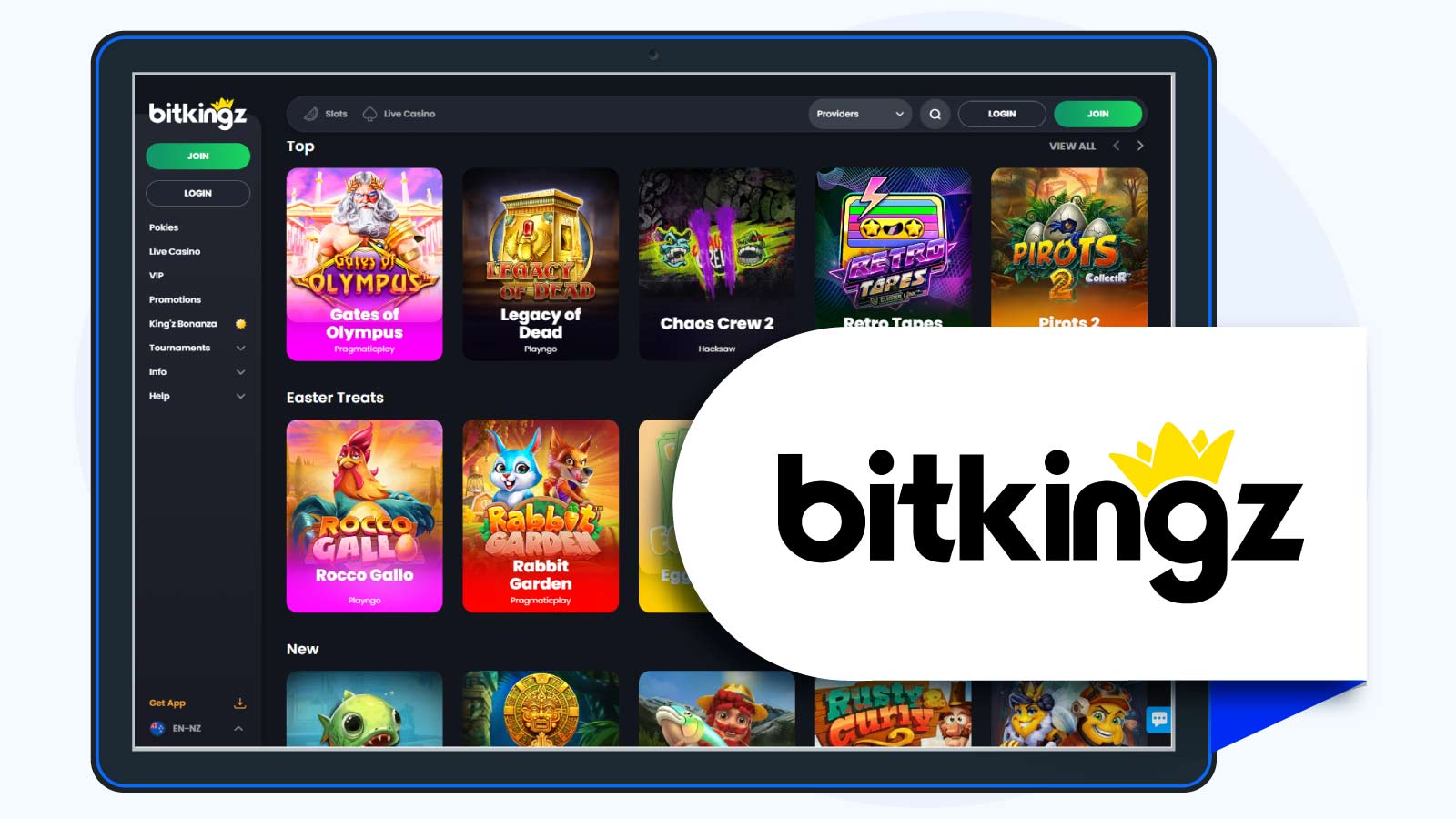 Best Casino For Casual Players BitKingz