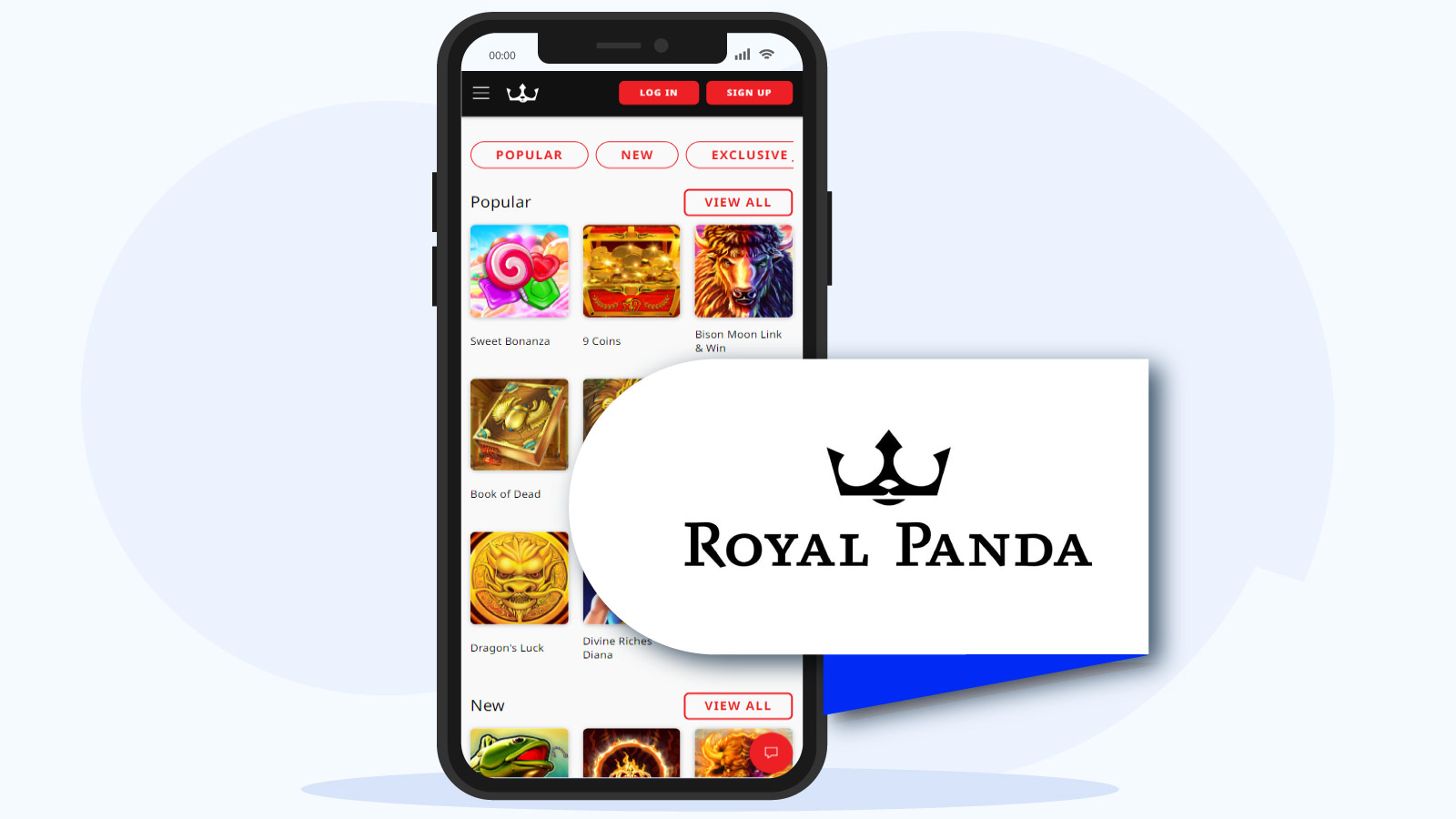 Top Mobile Adaptation Royal Panda Casino