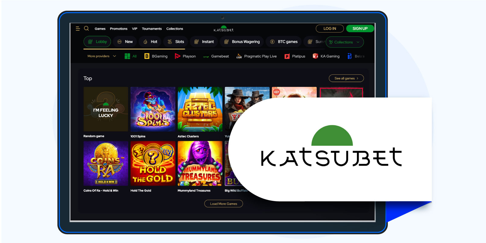 KatsuBet - Best $1 minimum deposit casino NZ