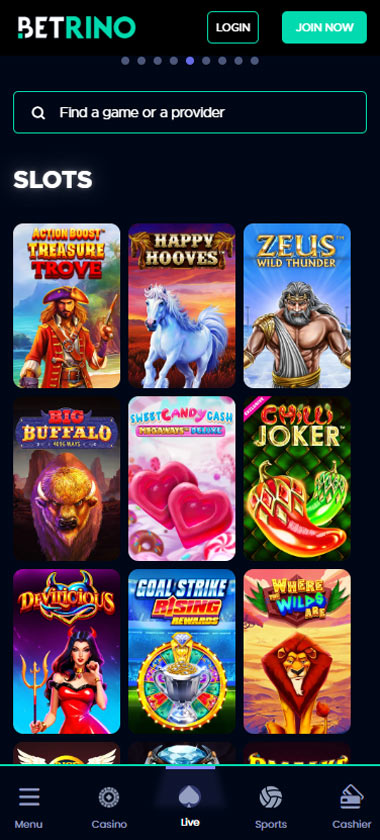betrino-casino-slots-variety-mobile-review