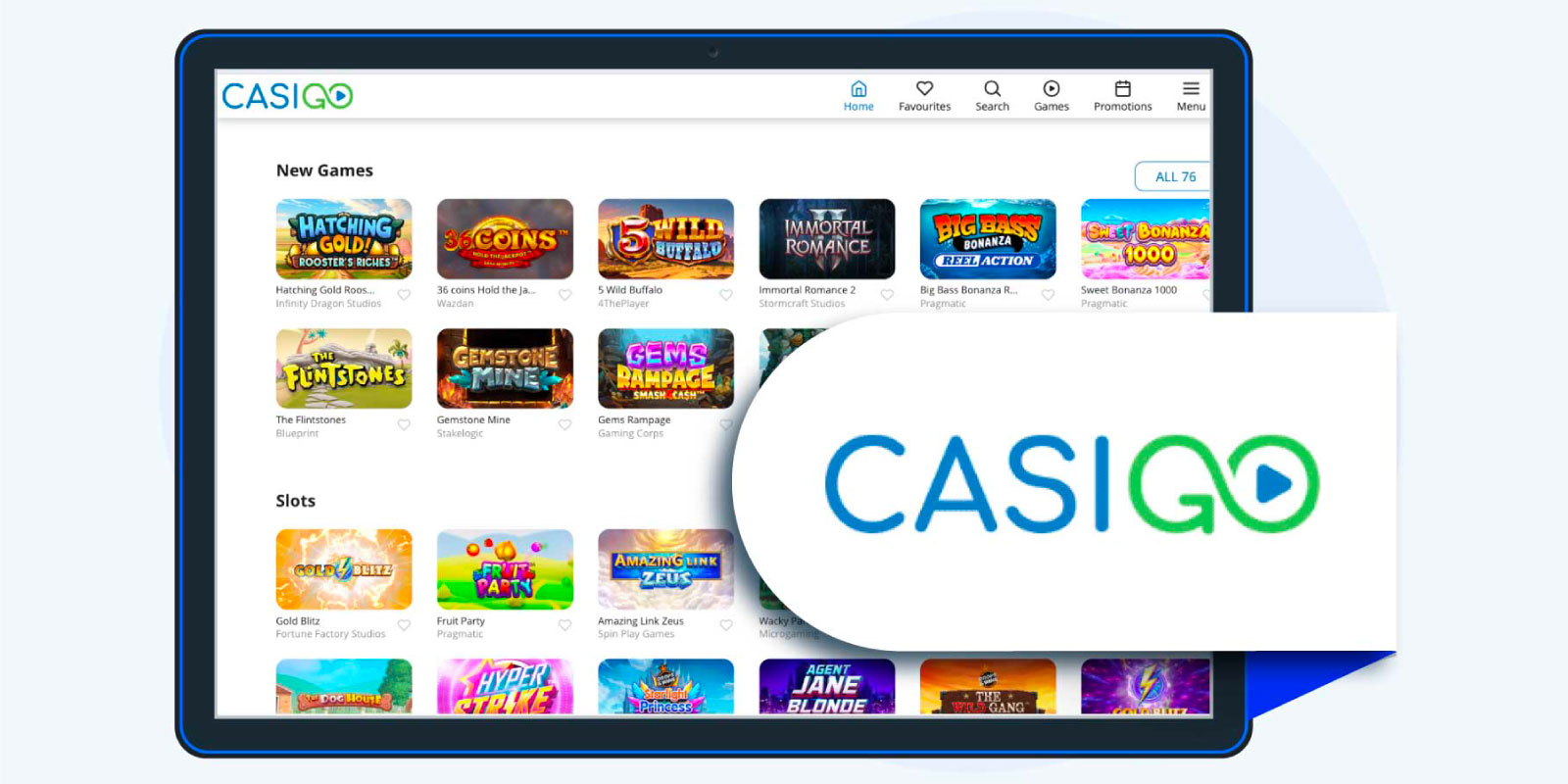 CasiGo - Best casino deposit minimum $5 for online slot variety
